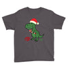 christmas dinosaur Youth Tee