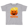 trumpkin funny donald trump pumpkin Toddler T-shirt