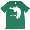 ishoot   camera photographer trained shooting funny gun photo gift tee T-Shirt