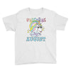unicorns are born in august cute unicorn Youth Tee