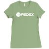 'fedex' roger federer Ladies Fitted T-Shirt