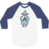 wizard pizza 3/4 Sleeve Shirt