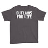 outlaws for life Youth Tee