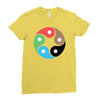 zentao symbol as evolution of the tao (yin yang) Ladies Fitted T-Shirt