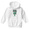 you can't scare or beat me i have been through liver cancer Youth Hoodie