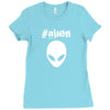 alien Ladies Fitted T-Shirt