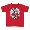 cat skull Toddler T-shirt