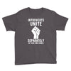 introverts unite separately in your own homes Youth Tee