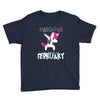 Born Unicorns-Born February Youth Tee