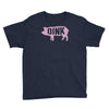 pig oink funny Youth Tee