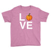 love pumpkin Youth Tee