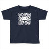 space alien qr code Toddler T-shirt