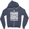 fishing t shirt funny fishing Zipper Hoodie