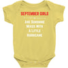 September Girls Baby Onesie