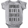 empowered women 3 Baby Onesie