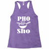 pho sho Racerback Tank