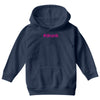 #drunk hashtag neon pink Youth Hoodie