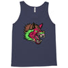 pink punk wolf Tank Top
