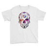 Colorful Skull Youth Tee