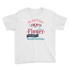 An April Girl Like AFlowers Youth Tee