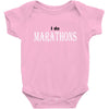 i do marathons Baby Onesie