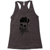 cat and crossbones Racerback Tank