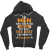 All Men Are Created Equal But Only The Best Are Born In December Zipper Hoodie