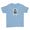 tiger woods white logo Youth Tee