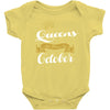queens are born in october Baby Onesie