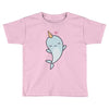 cute kawaii narwhals are cute Toddler T-shirt