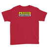 warning offensive mens funny Youth Tee