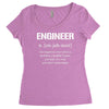 definition of engineer Women's Triblend Scoop T-shirt