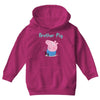 peppa pig brother pig Youth Hoodie