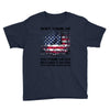 Veteran Don't Thank Me Thank My Brothers &amp; Sisters Who Never Came Back Youth Tee