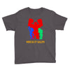 wreck it ralph silhouette Youth Tee