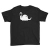 apatosaurus white Youth Tee