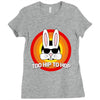 too hip to hop   bunny easter Ladies Fitted T-Shirt