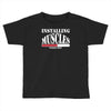 funny installing muscles, ideal gift, birthday present Toddler T-shirt