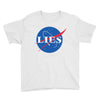 lies nasa logo Youth Tee