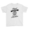 blessed are the curious for they shall have adventures Youth Tee