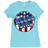 rebel girl 2 Ladies Fitted T-Shirt