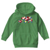 mama bear baby bear floral Youth Hoodie