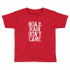 boat hair don't care Toddler T-shirt