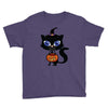 witch cat Youth Tee