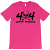 4x4 big skull head  off road T-Shirt