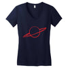planet Women's V-Neck T-Shirt