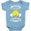 Trainning To Go Super Saiyan Baby Onesie