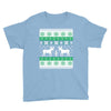 reindeer christmas ugly sweater Youth Tee