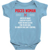 Pisces Woman Baby Onesie