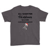 all i want for christmas is a cure carcinoid cancer Youth Tee